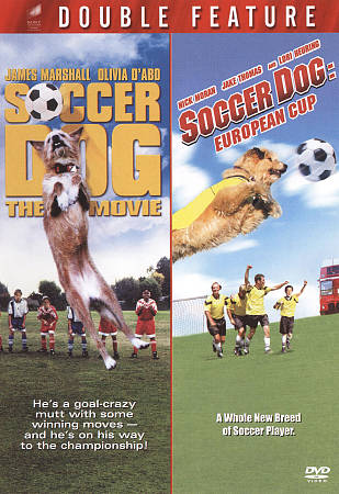 Soccer Dog/Soccer Dog 2: European Cup (DVD, 2-Disc Set) New Sealed