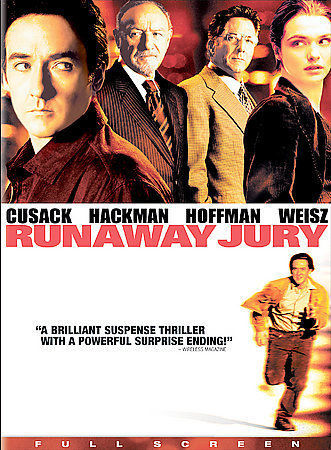 Runaway Jury (DVD, 2004, Full Screen) New