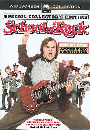 The School of Rock (DVD, 2004, Widescreen) Tested