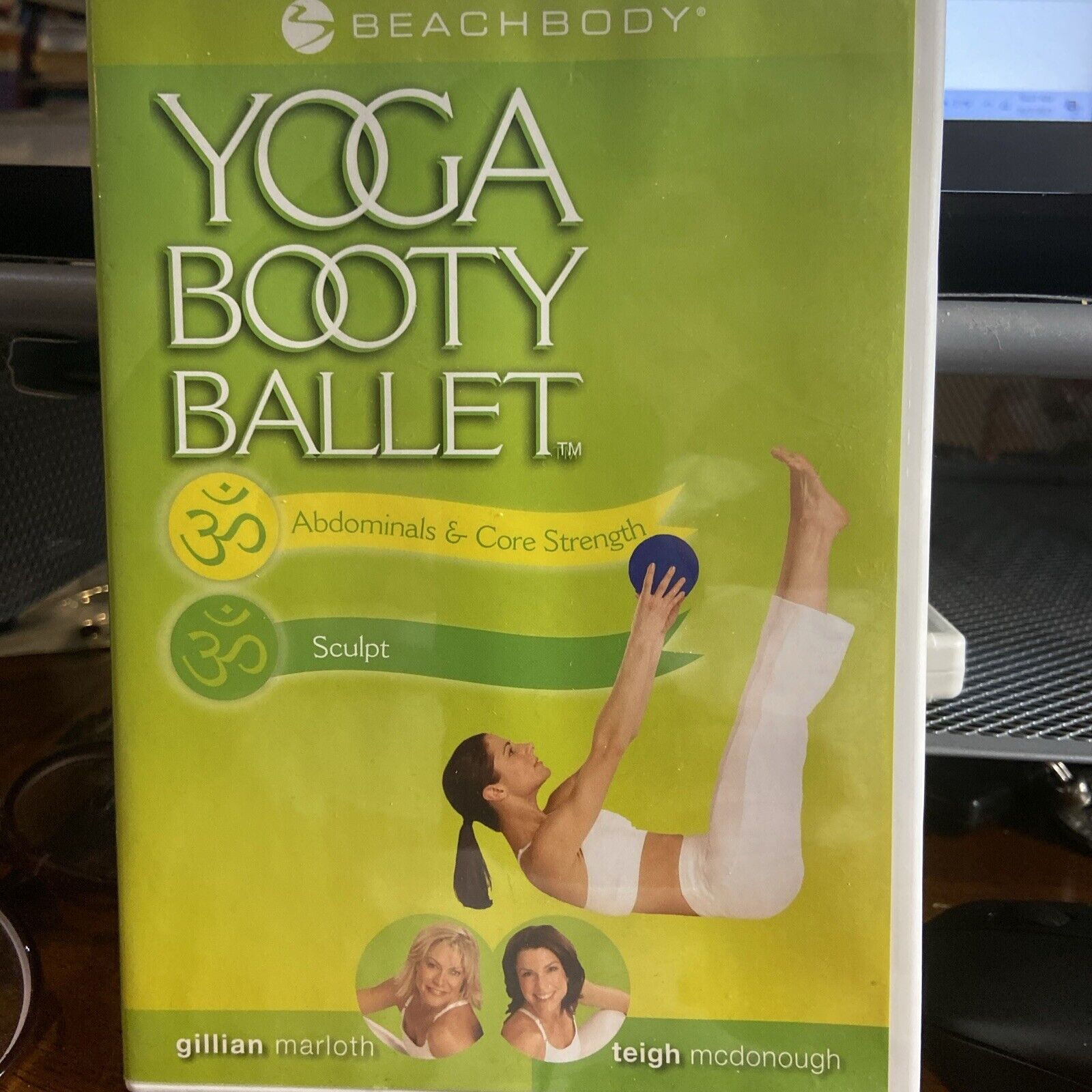 Yoga Booty Ballet : Abdominals & Core Strength ; Sculpt - DVD
