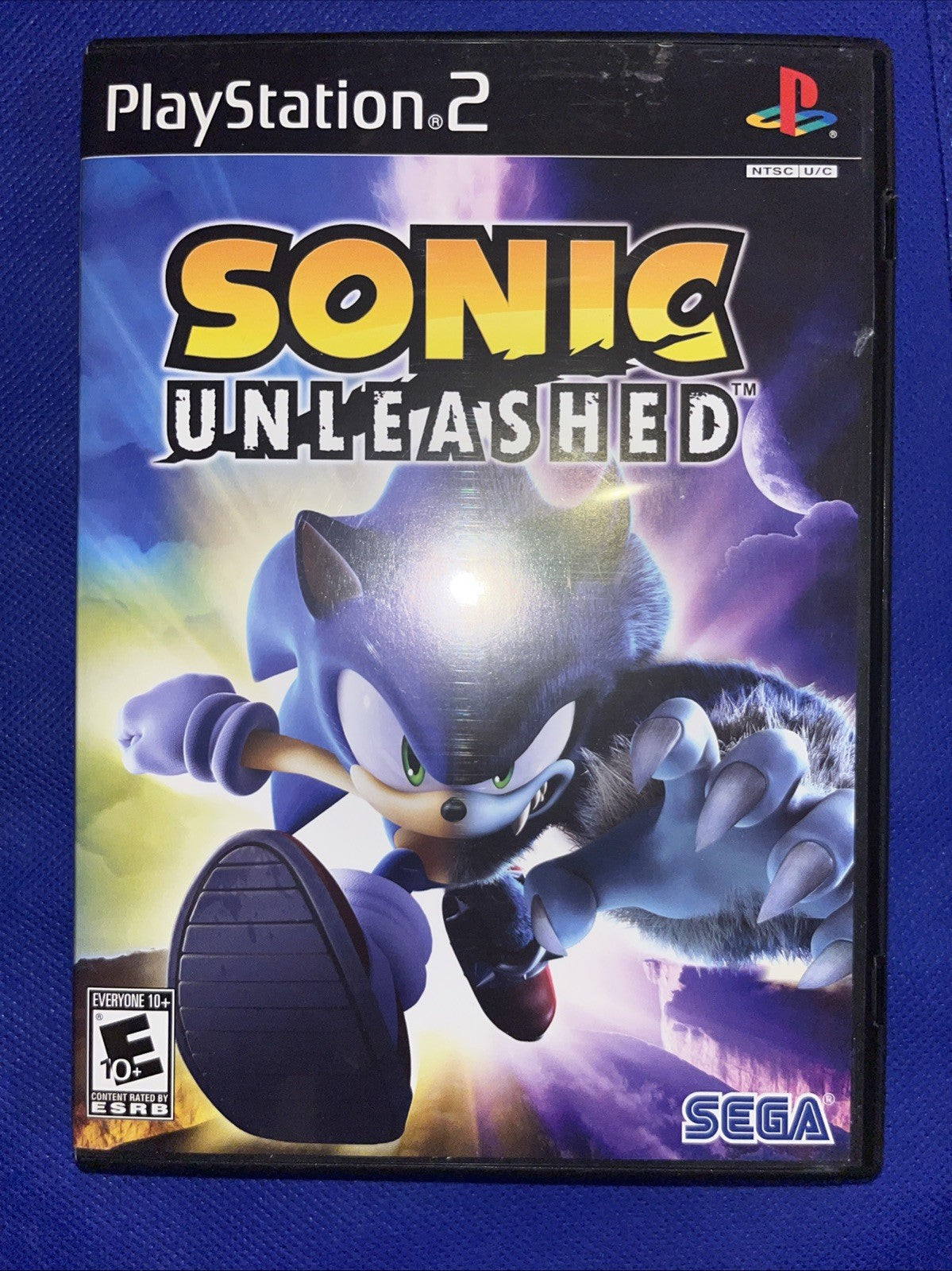 Sonic Unleashed (Sony PlayStation 2, 2008) Tested. Manual. Original Case