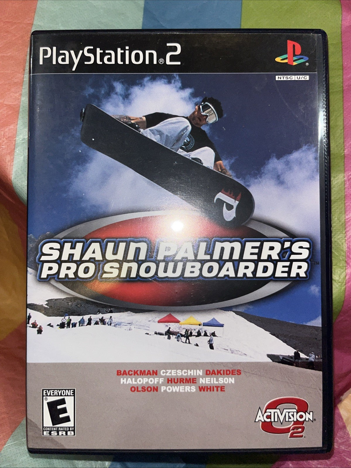 Shaun Palmer's Pro Snowboarder (PS2)  W/Manual + Reg Card.. Original Disc. Teste