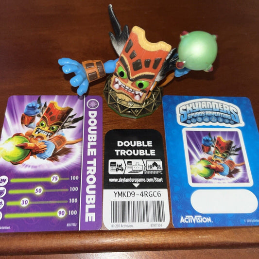 Skylanders Double Trouble With Cards And Stickers ￼