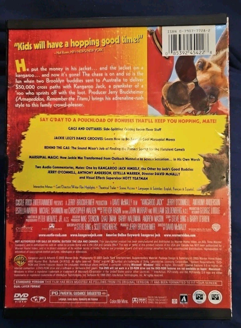 Kangaroo Jack (DVD, 2003)