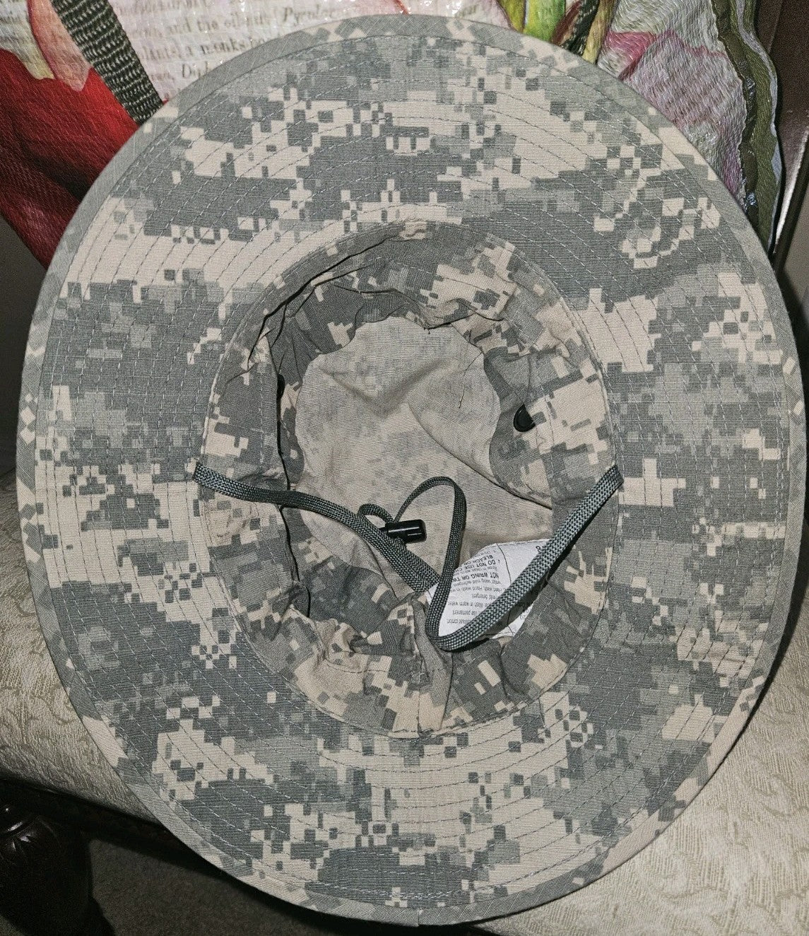 USGI Cap Size 6 7/8 ACU Digital Camo Boonie/Sun/Hot Weather/Jungle Hat Army