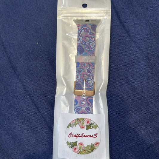 Paisley Apple Watch 38/40/41mm Band ftis 4,5,6,7,8,9 SE