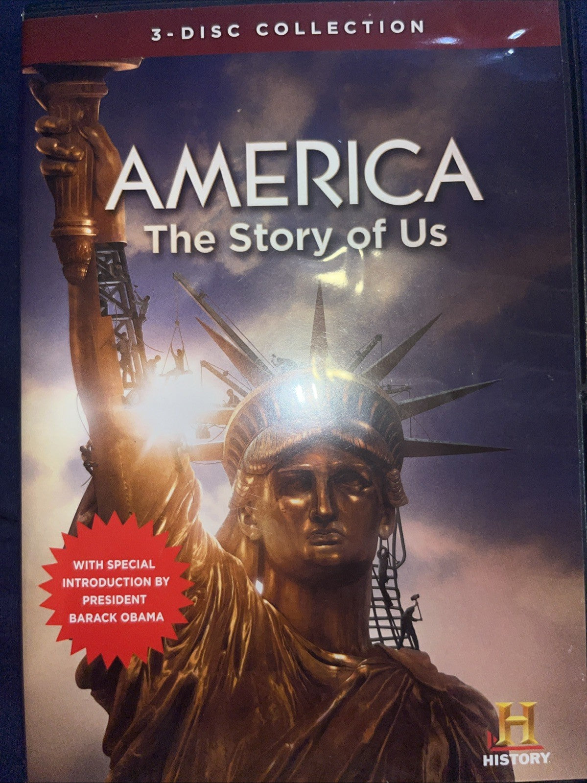 America: the Story of Us (DVD, 2010) Missing Disc 1.  Disc 2 & 3 Only