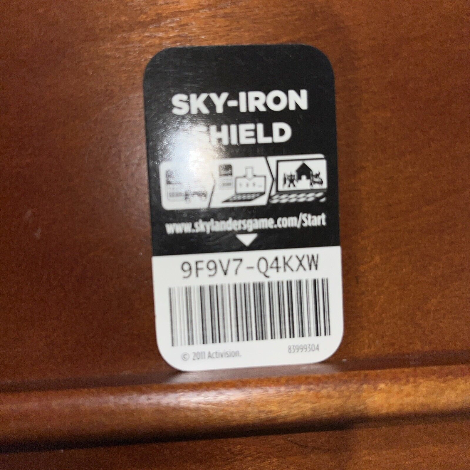 Skylanders Sky-Iron Shield With Cards