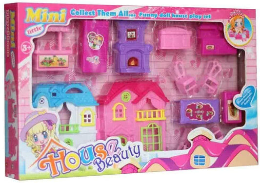 Mini Little House Beauty Doll House Set and Pieces - BRAND NEW