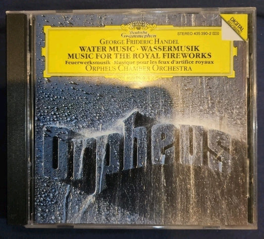 Water Music by Handel / Orpheus Chamber Orchestra (CD, 1992)