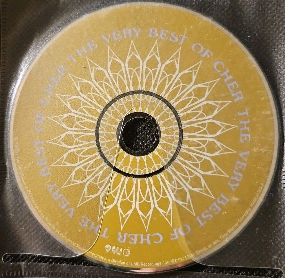 The Very Best of Cher by Cher (CD, 2003) Disk only.