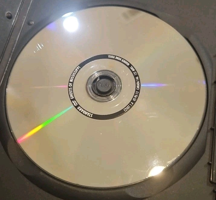 Ghosts of Mississippi (DVD, 2000) Slimcase. Double Sided Disc. Tested