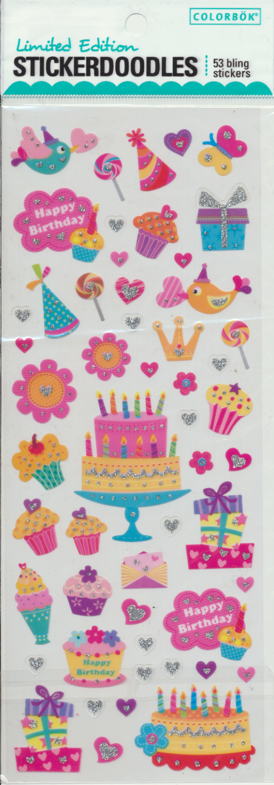 Happy Birthday Stickers