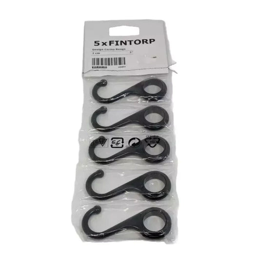 IKEA - 5x FINTORP Design Carina Bengs 7cm/3" 402.019.02 Hooks/Hangers