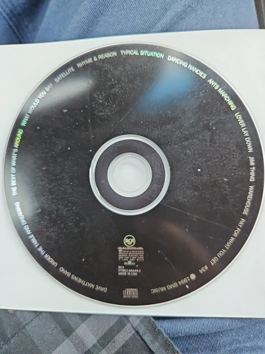 Under the Table and Dreaming by Dave Matthews Band (CD) Disc Only. Tested