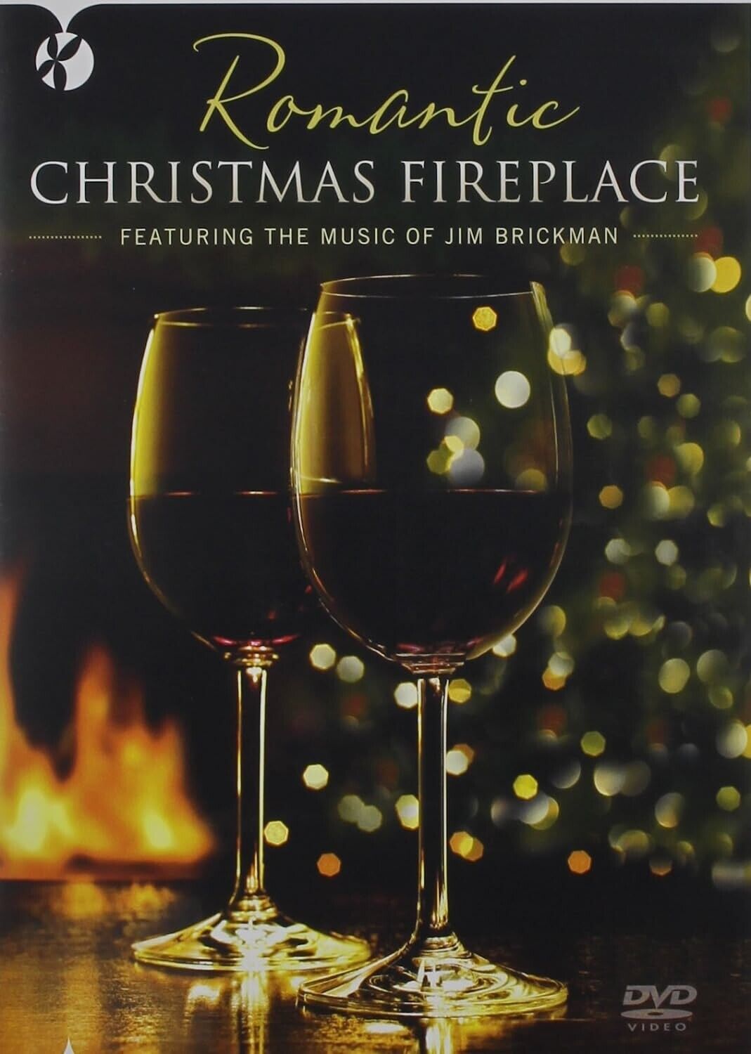 Romantic Christmas Fireplace (DVD)
