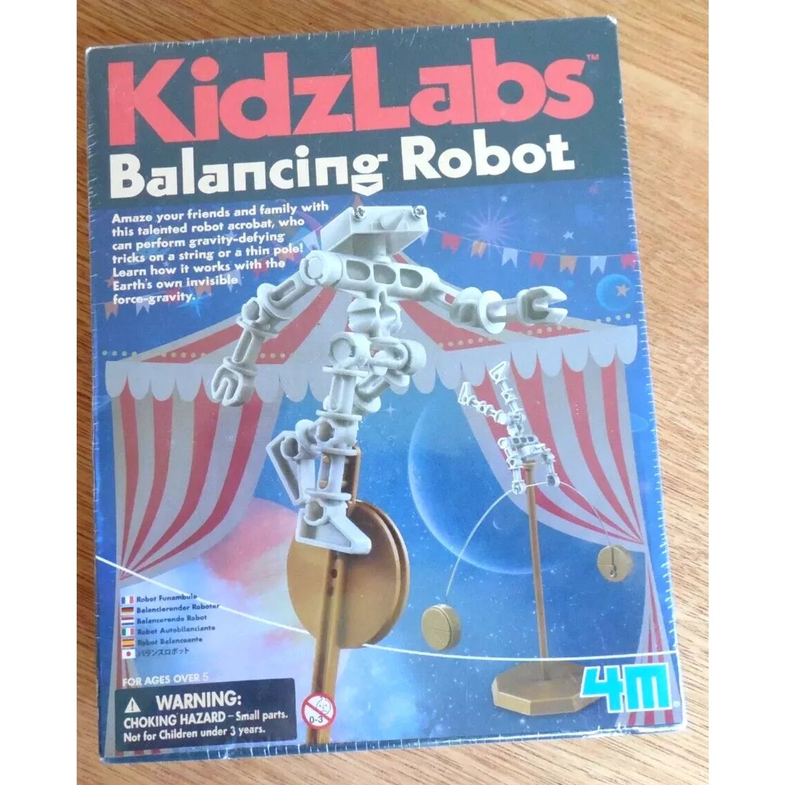 Kidz Labs Balancing Robot STEM Project 4M - Brand New Sealed