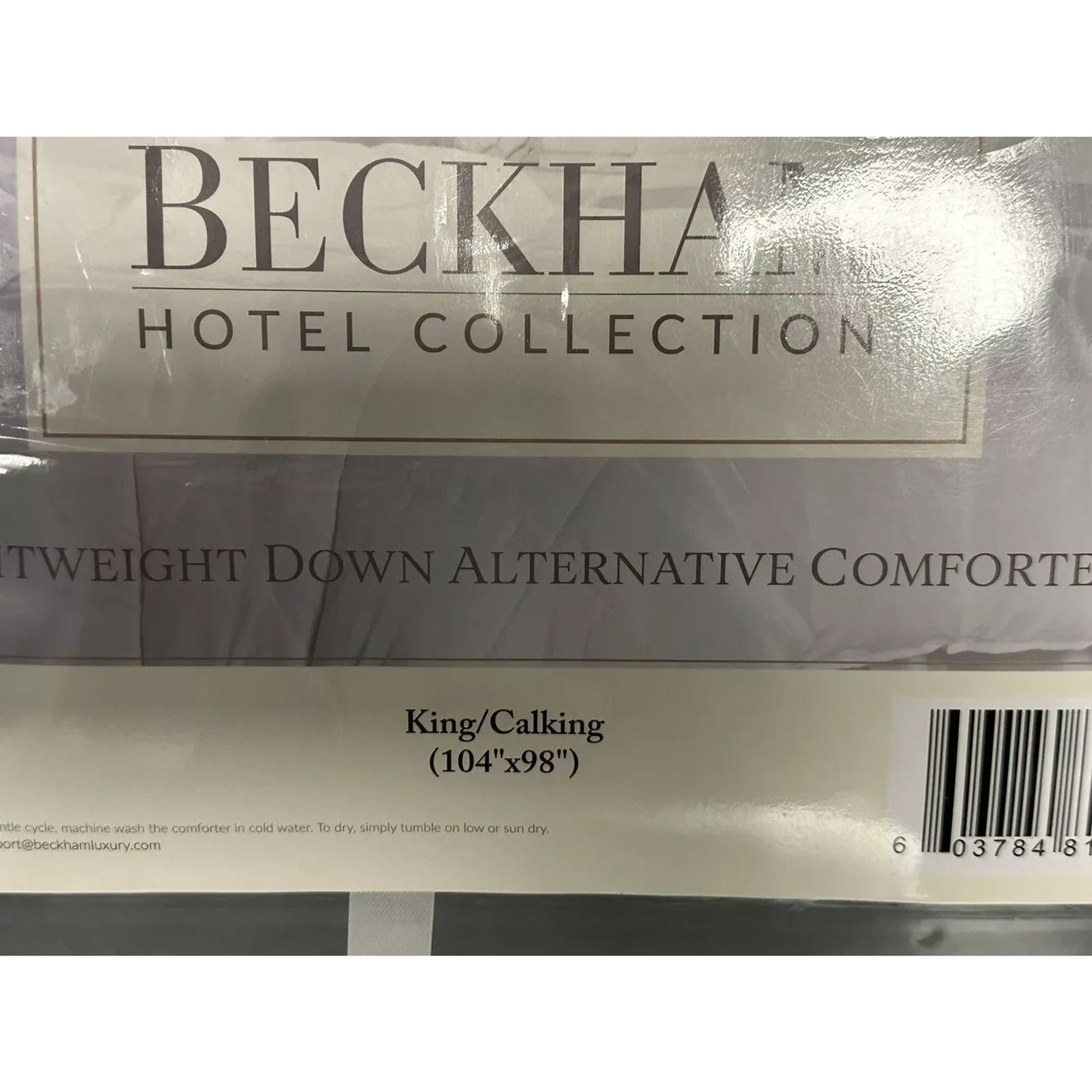Beckham Luxury Linens King/California King Size Comforter - 1600 Series Down ...