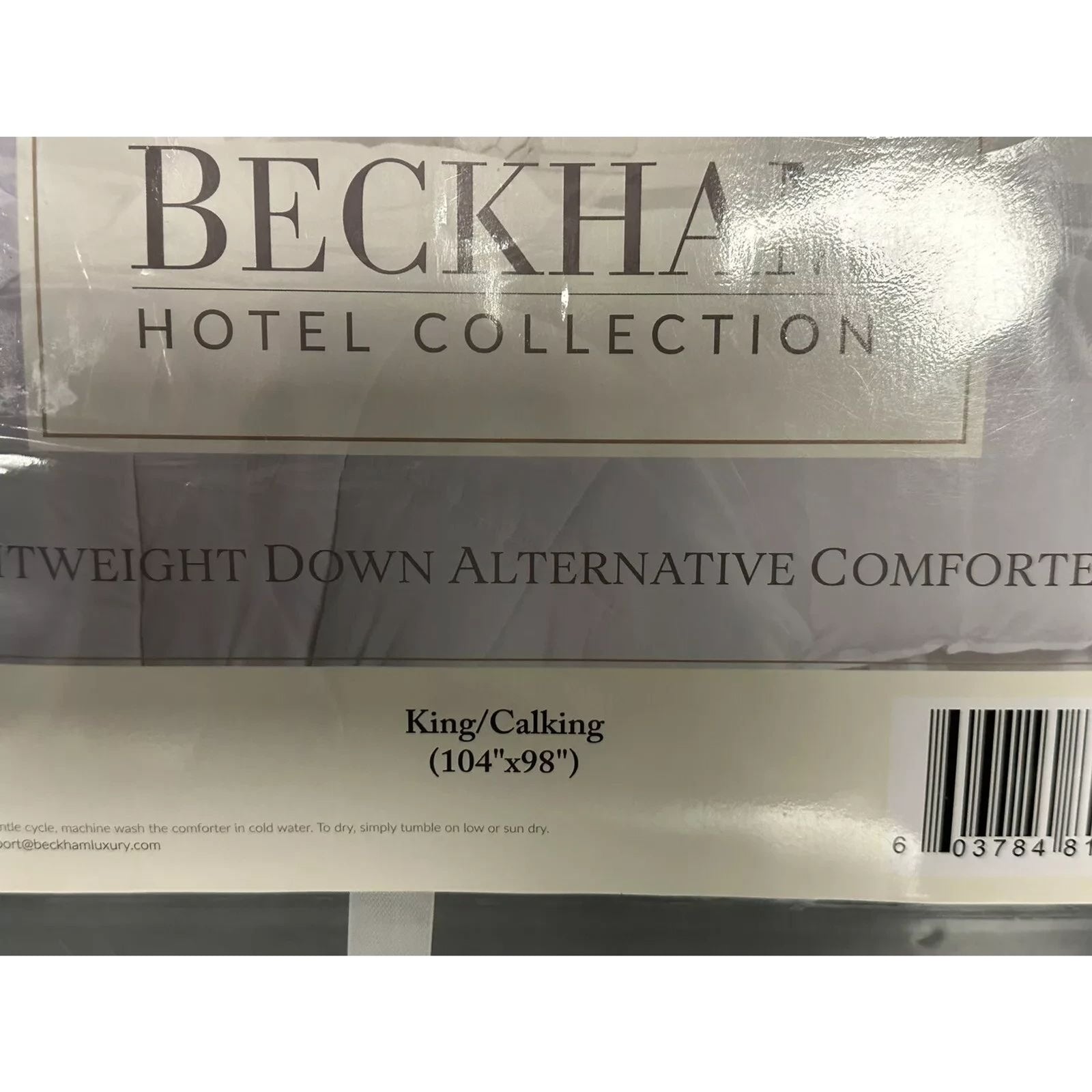 Beckham Luxury Linens King/California King Size Comforter - 1600 Series Down ...