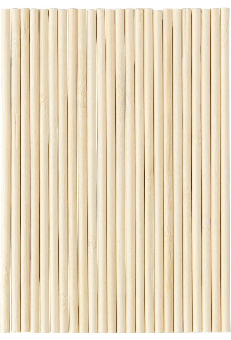 24 - 8” Bamboo Dowell Rods