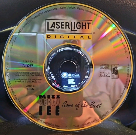 Some of the Best by Peggy Lee (Vocals) (CD, Sep-1996, Laserlight)