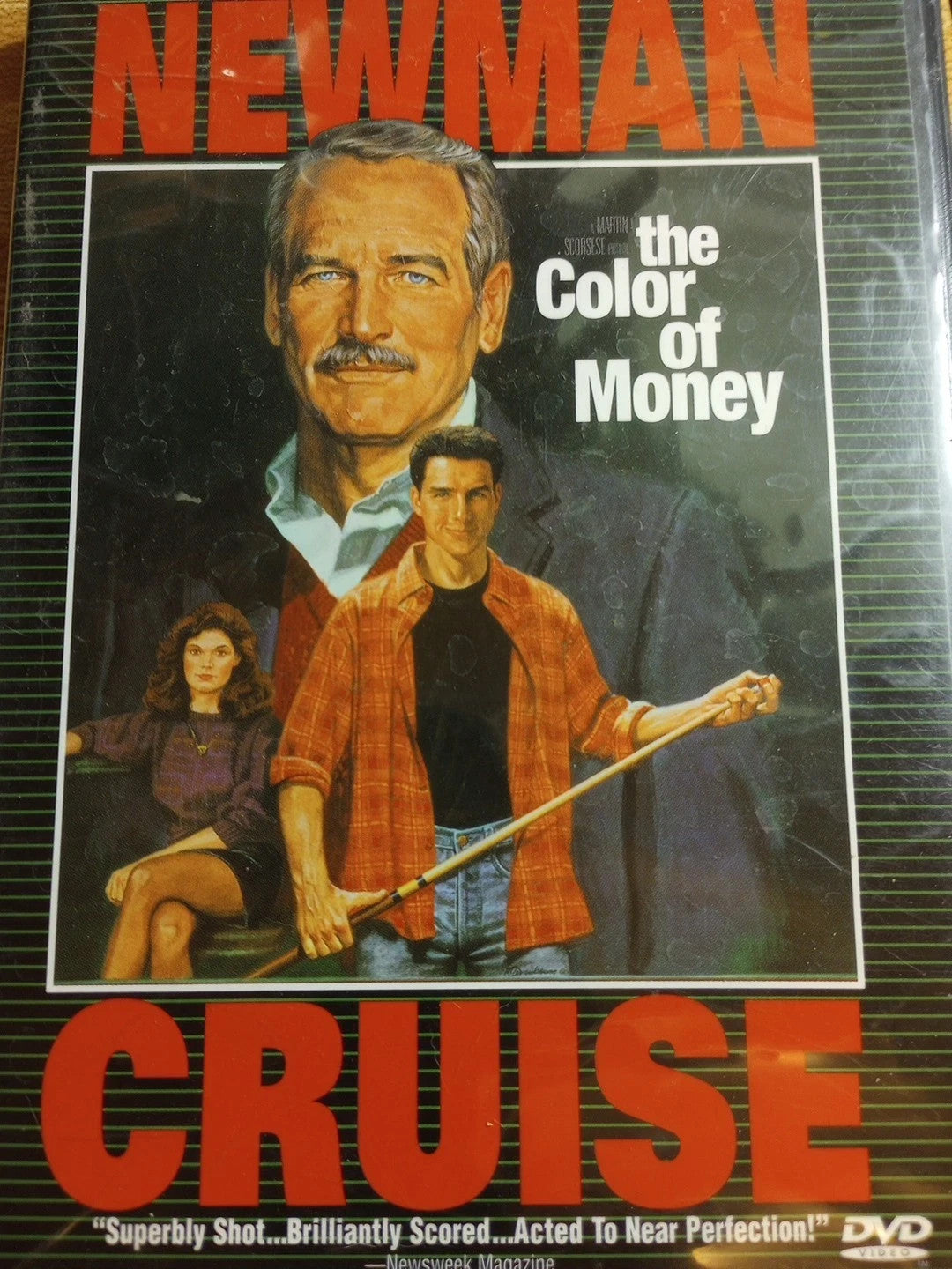 "The Color of Money" (1986) Paul Newman-Tom Cruise DVD (2002) Widescreen