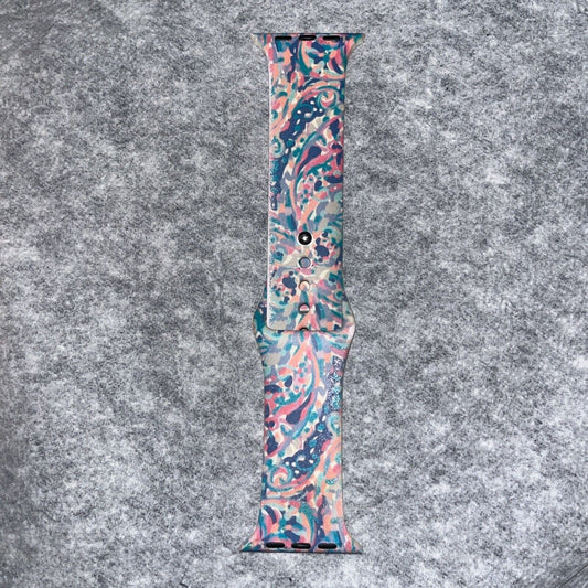 Apple Watch Band Fits Series 456789Se and￼. Fits 42 mm. 44 mm. 45 mm. 49 mm.