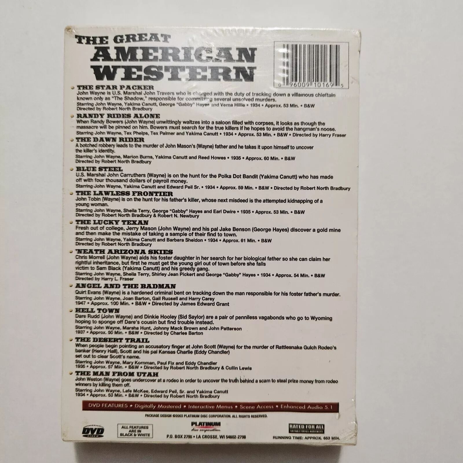 John Wayne 11 Films Boxed Set (DVD) Brand New Sealed