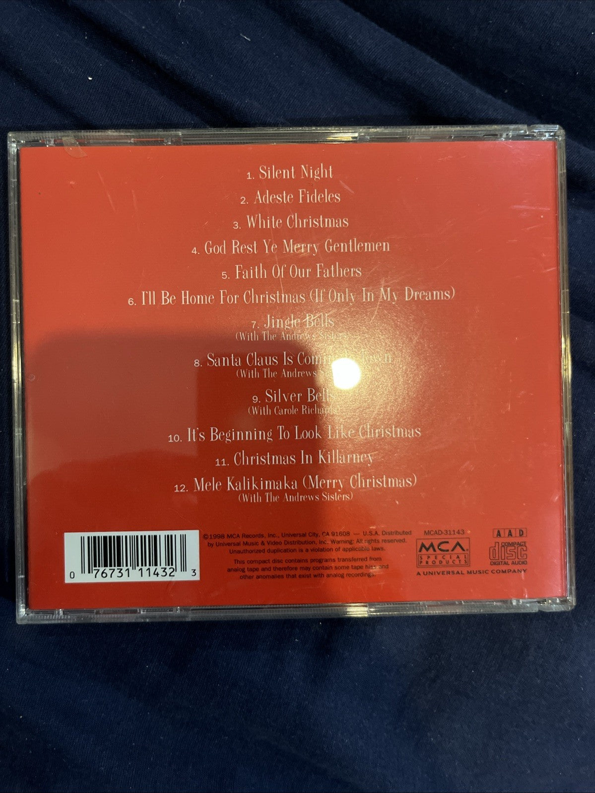 White Christmas by Bing Crosby (CD, 1995)