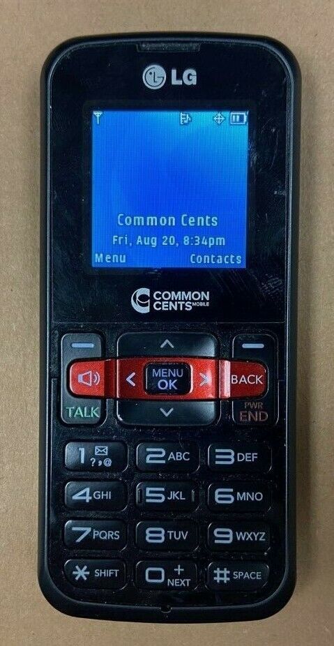 LG CM101 CDMA Cellular Phone  -  Bundled