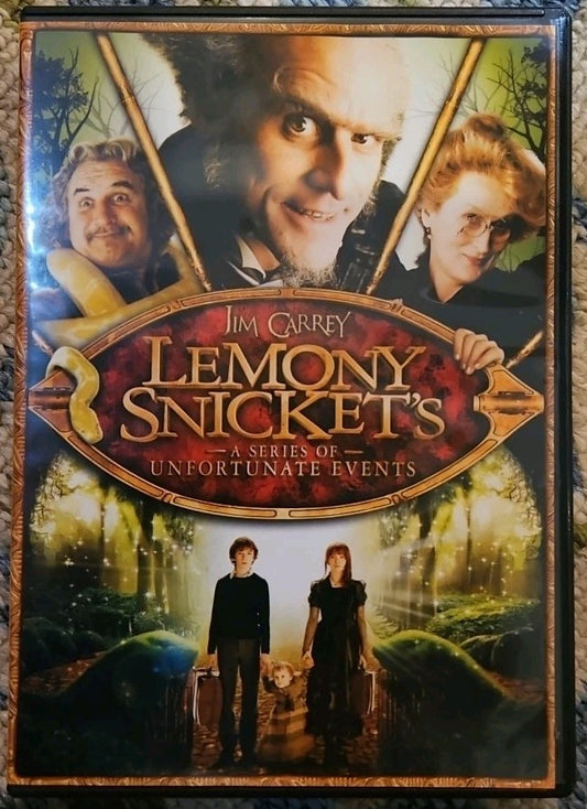 Lemony Snickets A Series of Unfortunate Events (DVD, 2013) New Sealed