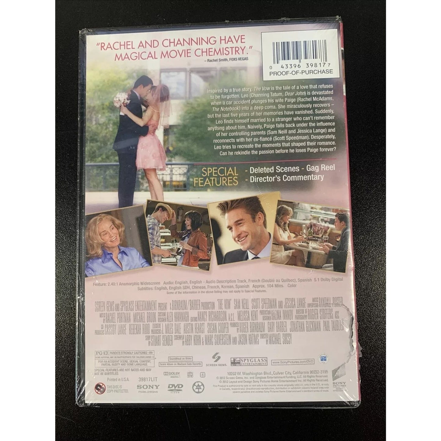 The Vow (DVD) Brand New Sealed