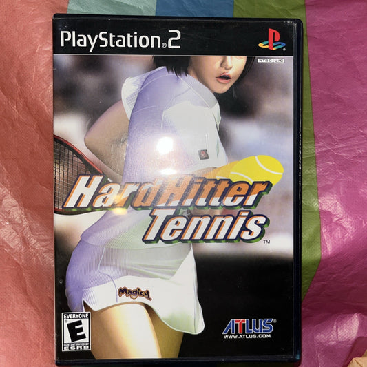 Hard Hitter Tennis 2 (PS2)  Tested. W/Manual And Reg Card. Original Case.