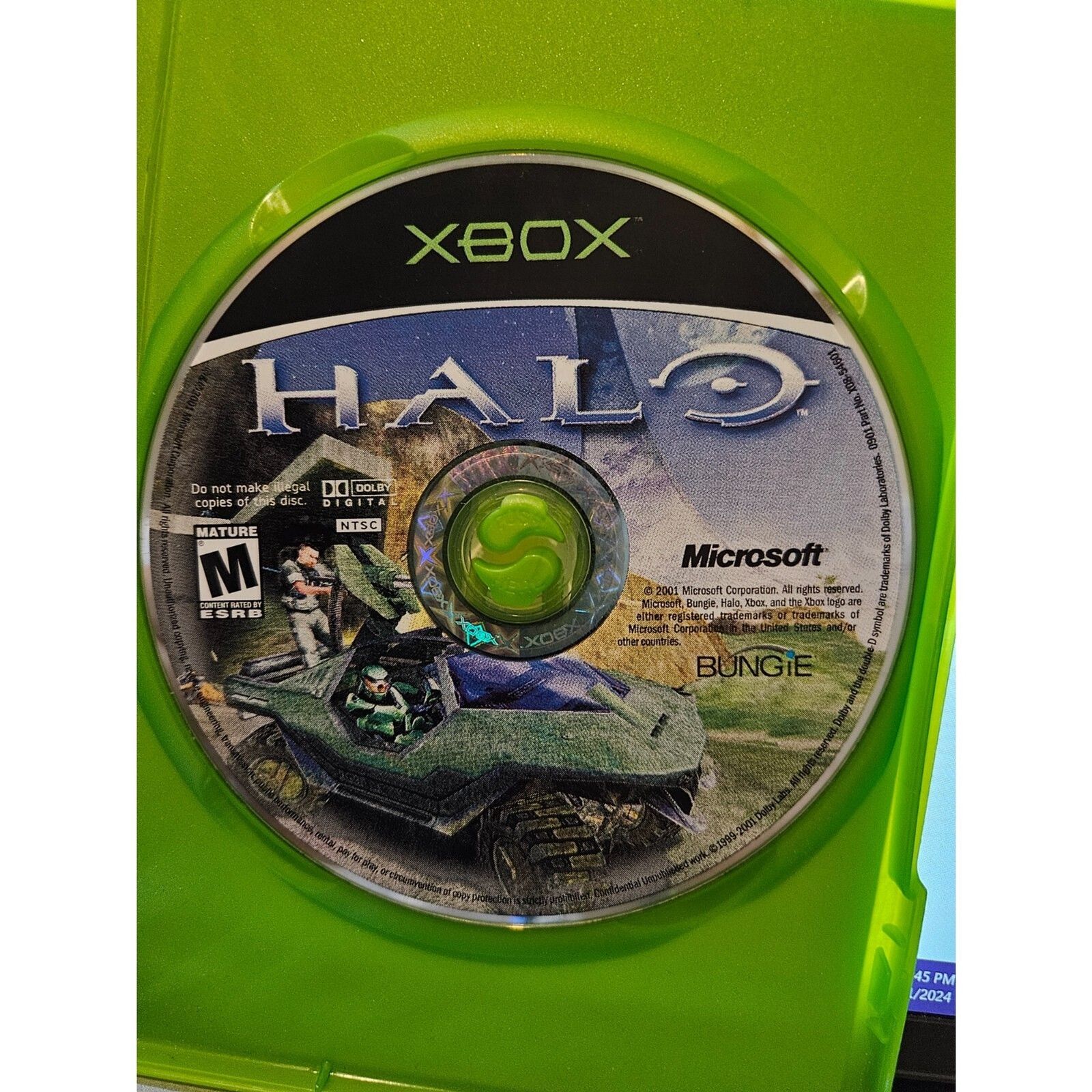 Halo - Game of the Year (Original XBOX) Tested. New Case.