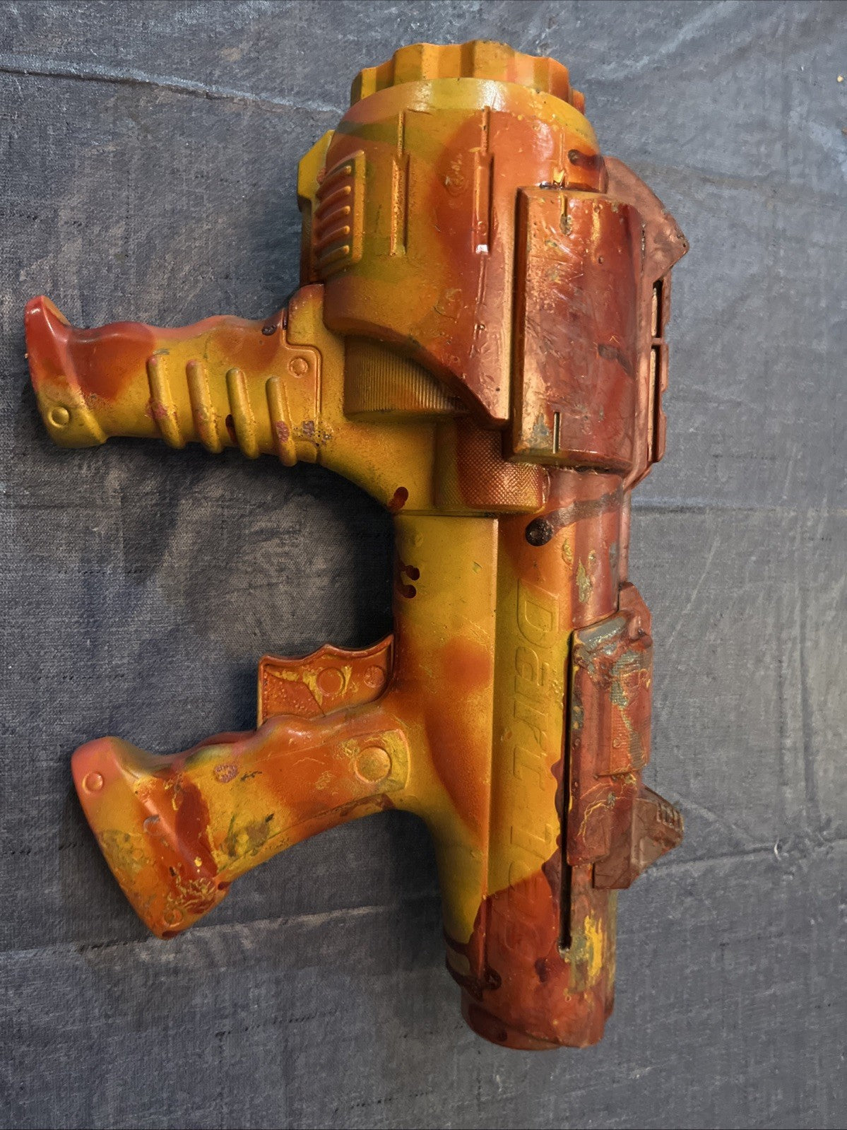 Nerf Darc Tag 10 Round Pump Action Revolver - Painted