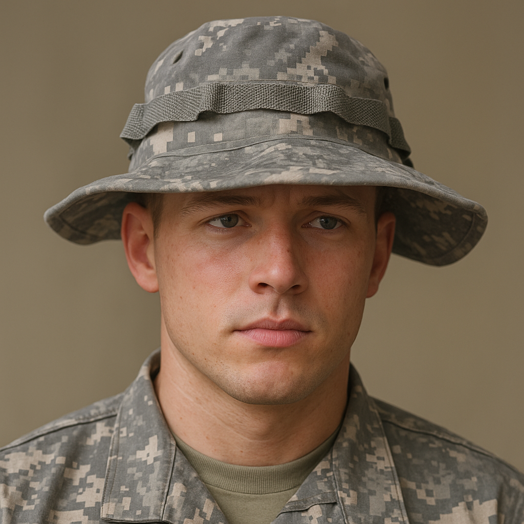 USGI Cap Size 6 7/8 ACU Digital Camo Boonie/Sun/Hot Weather/Jungle Hat Army