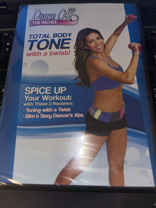 Dance off The Inches DVD Total Body Tone With a Twist (DVD, 2011)