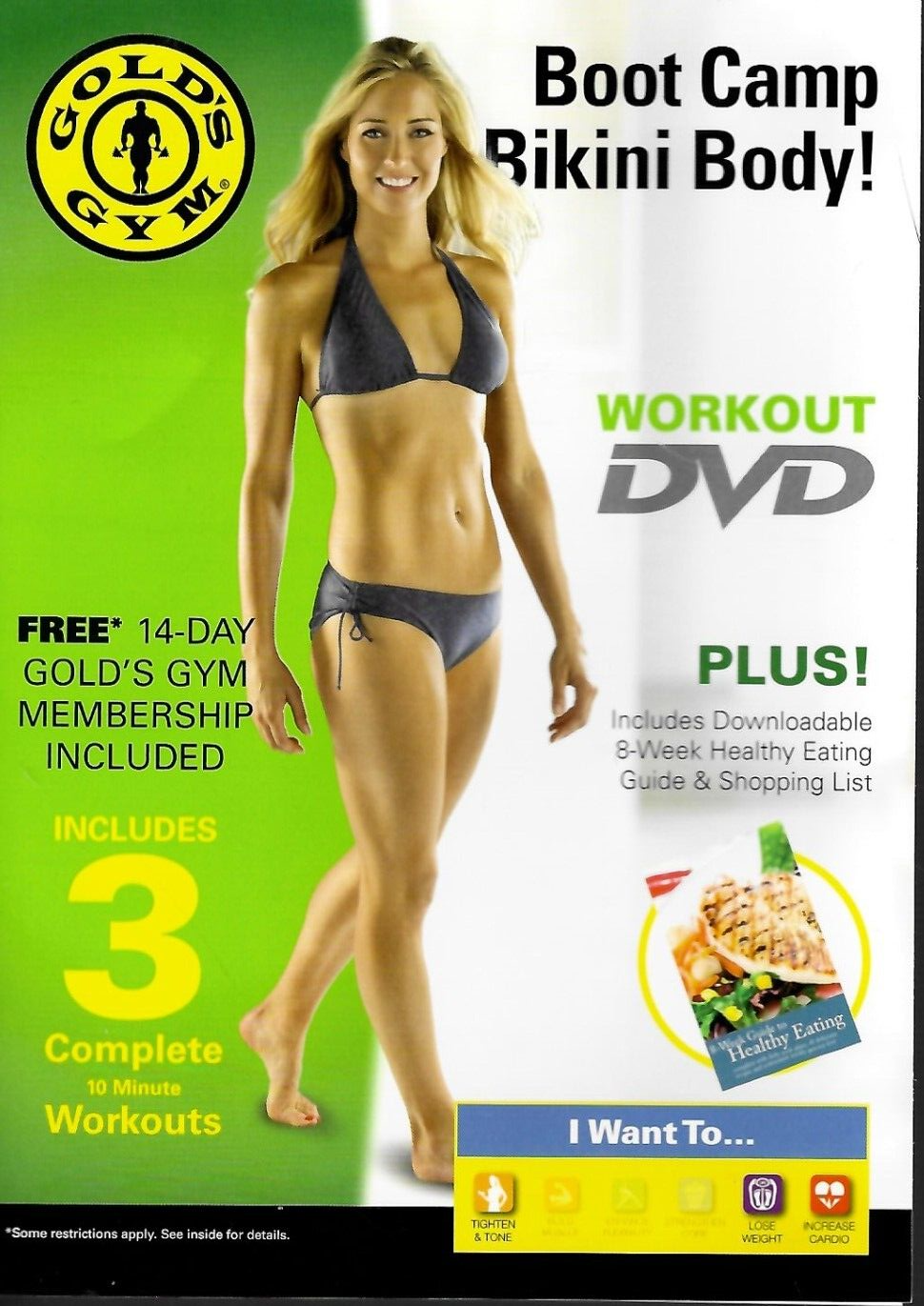 Gold's Gym Boot Camp Bikini Body Workout (DVD)