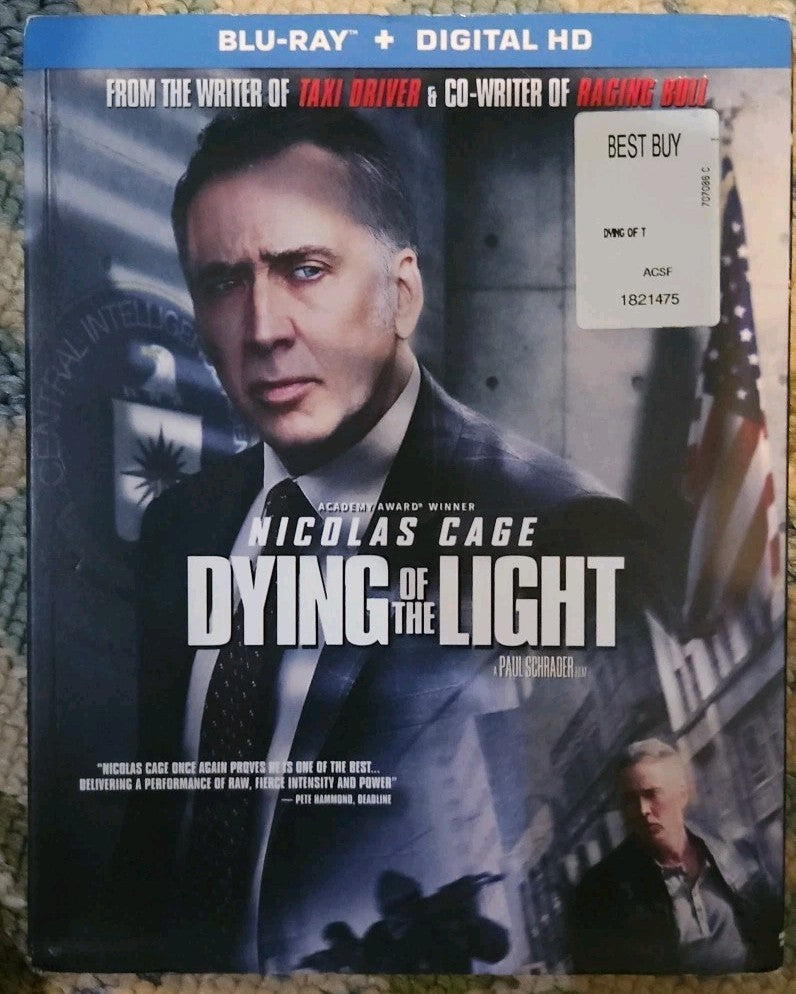 Dying of the Light (Blu-ray, 2014) New. No Digital Download