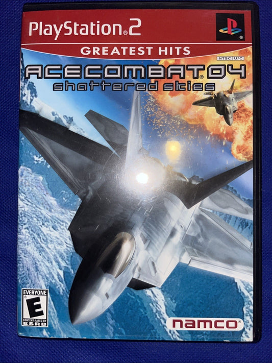 Ace Combat 4 - Sony PlayStation 2. Tested. CIB Manual + Reg. Original Case