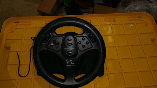  InterAct Accessories V3 (SV-380A) Racing Wheel and Pedals - Tested - Works