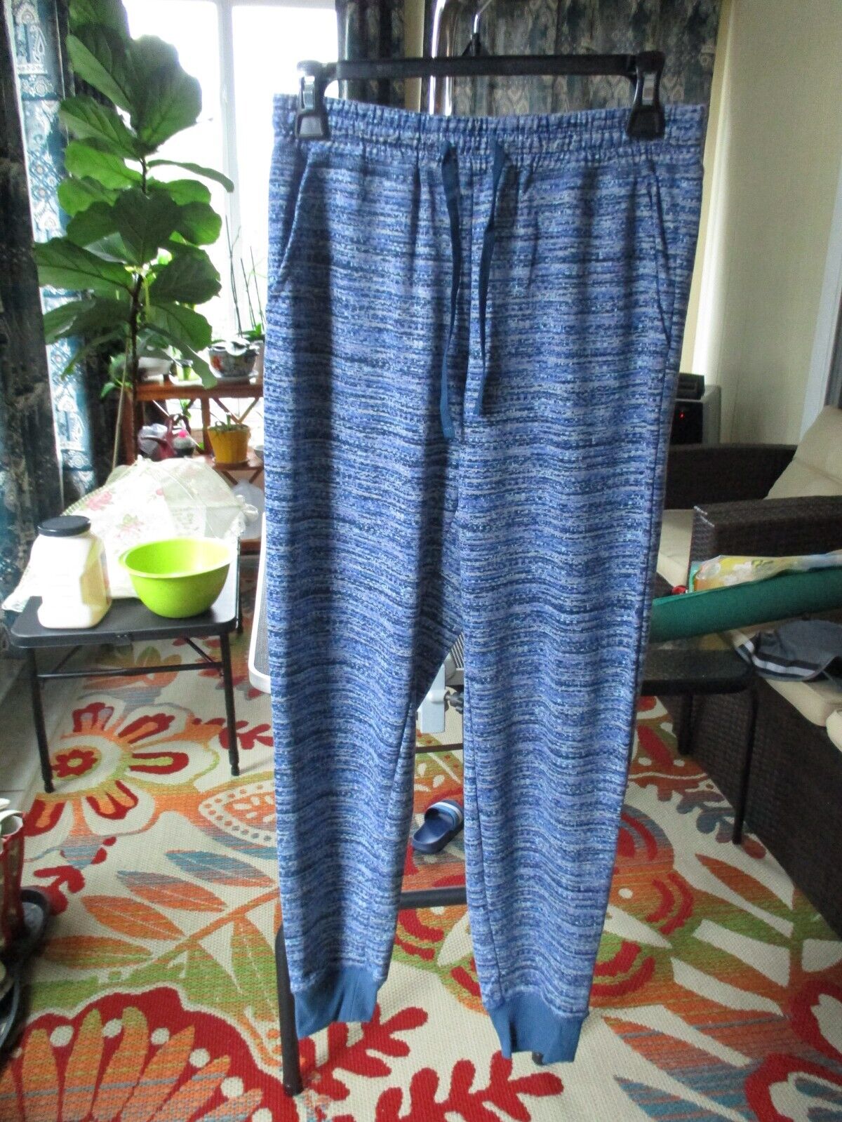LuLaRoe Jax NWOT Small Blue Slate Joggers Sweatpants
