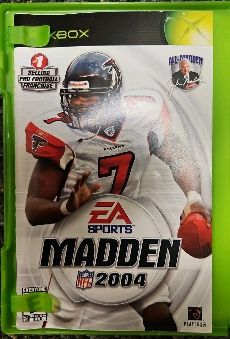 Madden NFL 2004 (Xbox, 2003) Tested. No Scratches. New Case