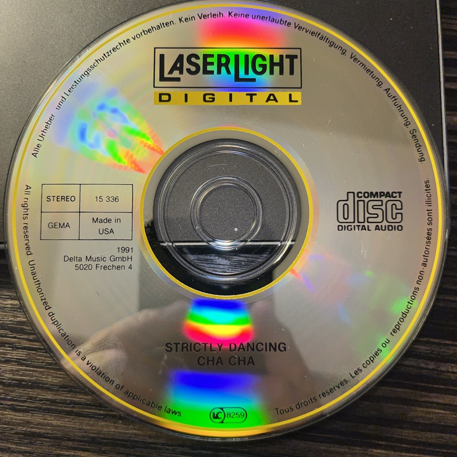 Strictly Dancing Cha Cha (CD) Disc Only