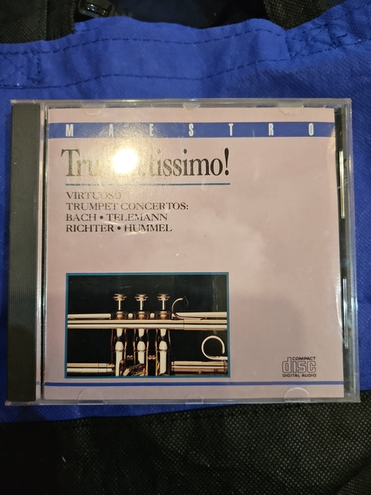 Trumpetissimo! Virtuoso Trumpet Concertos - Music CD -- The Specialty Music