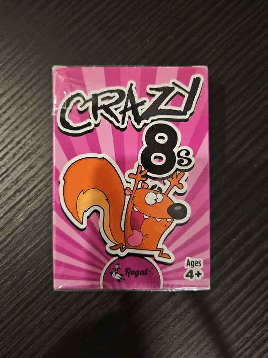Regal Games Crazy 8s Kids Card Game Brand New / Factory Sealed | Free Shiping