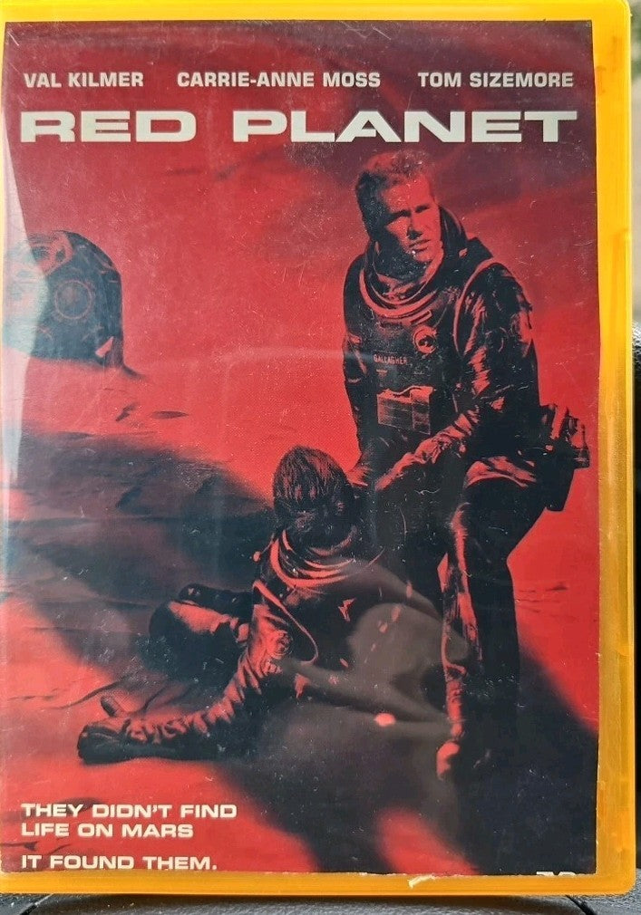 Red Planet (DVD, 2001) Tested. Slim Case. Cropped Artwork