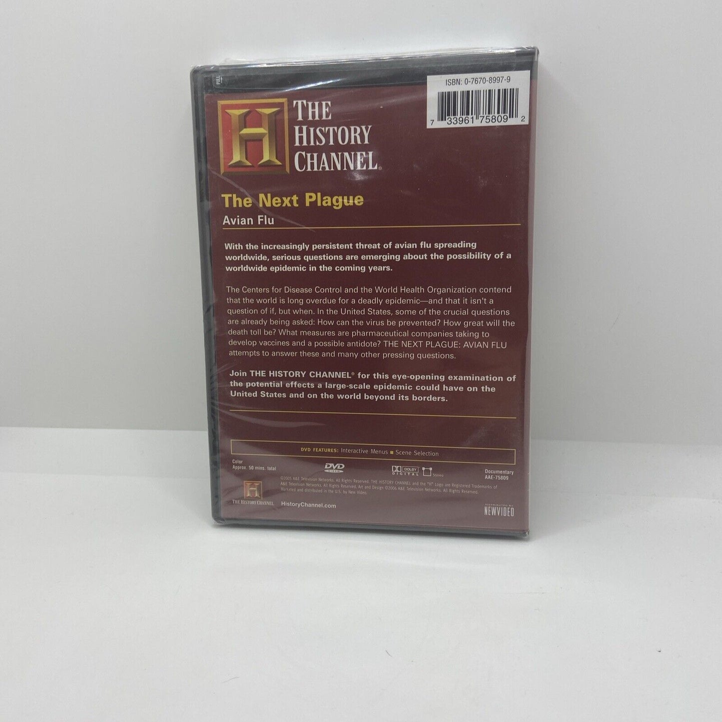 History Channel Presents: The Next Plague (DVD, 2006)