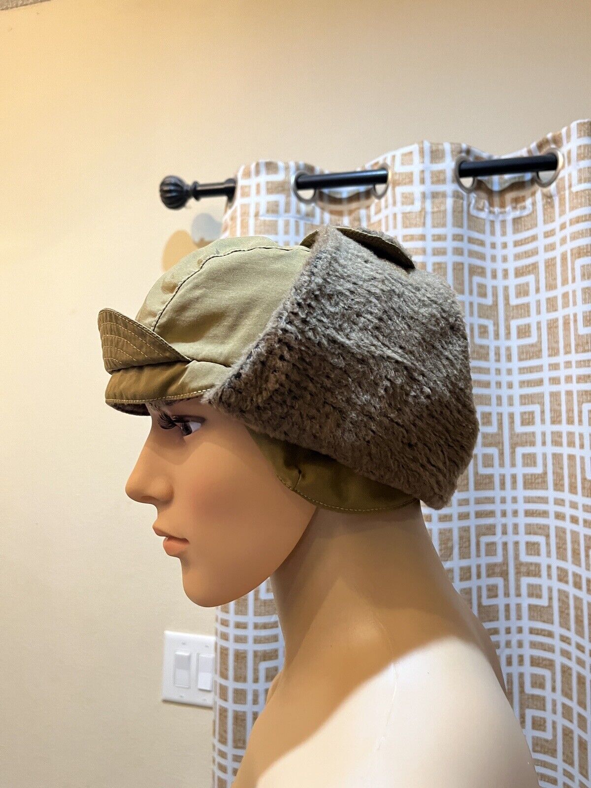 Aviator Ushanka Winter Fleece Cap Ski Warm Trapper Hat With Ear Flaps Adjustable