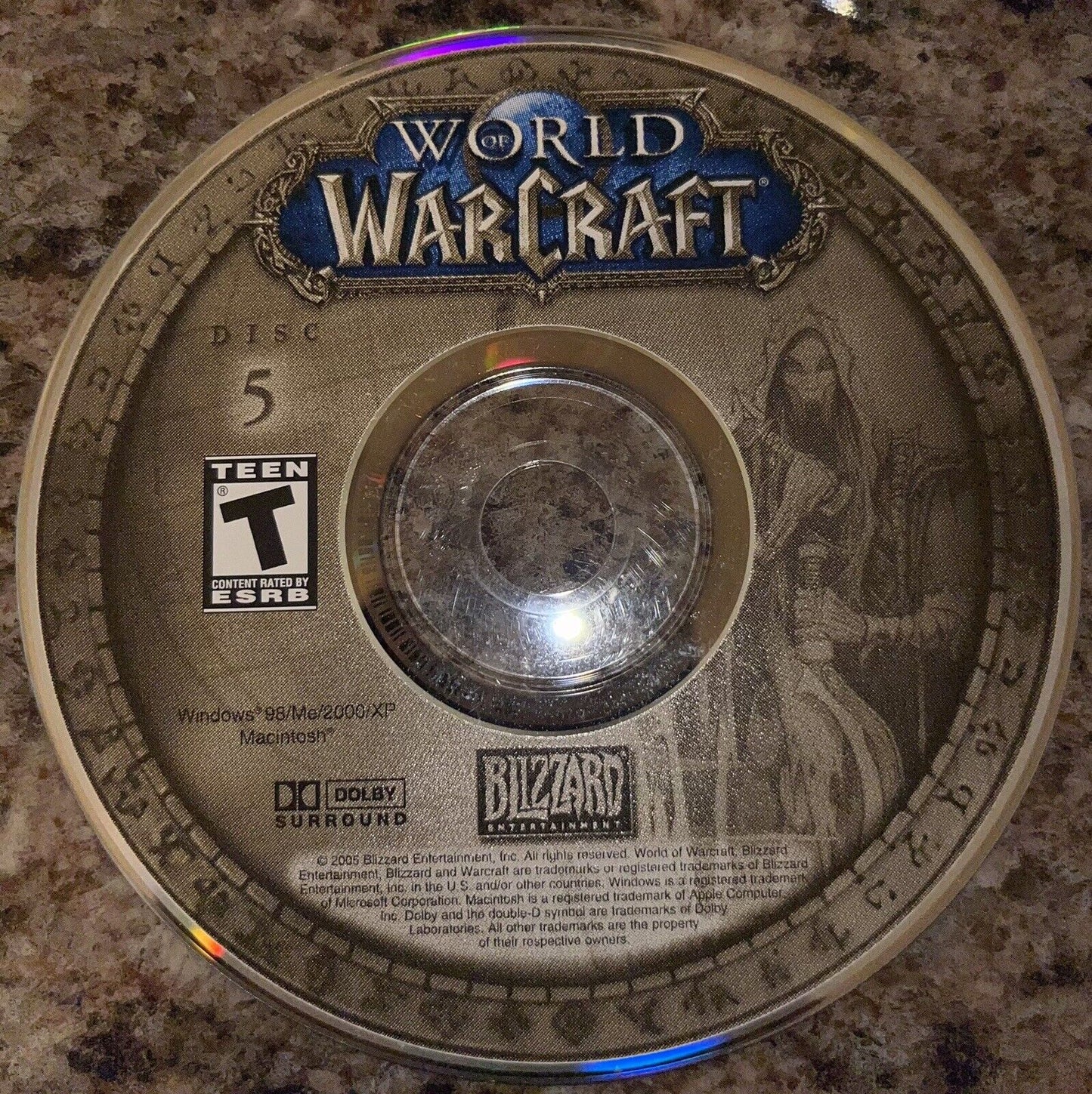 World of Warcraft for PC or Mac replacement discs (2,3,4&5)